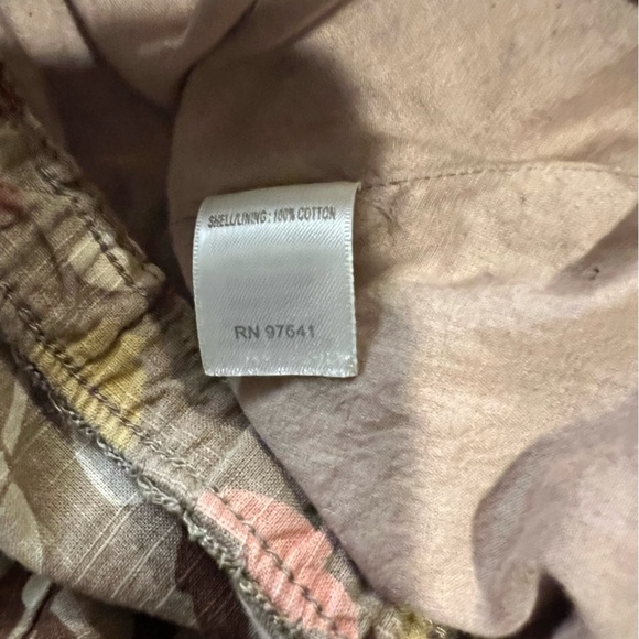 J. Jill Floral Patterned Earthy tones Cotton A line Skirt size medium - Picture 8 of 9